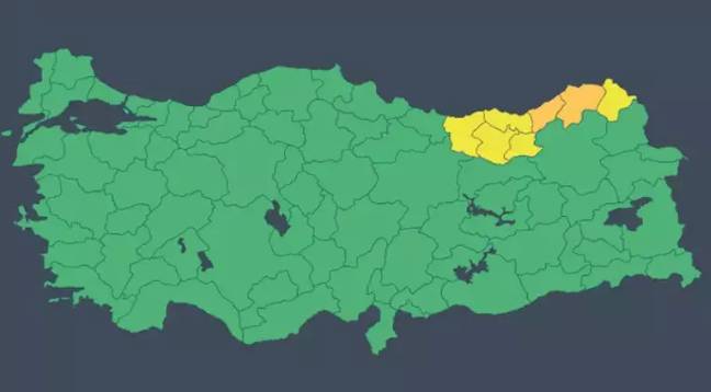 Önlemlerinizi alın! Meteoroloji'den 2 ile turuncu, 5 ile sarı kodlu uyarı 1